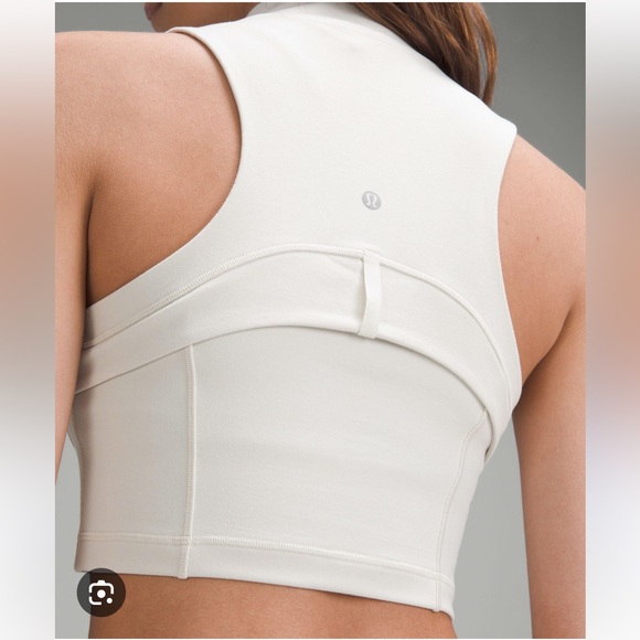 NWT Lululemon Define Cropped Full-Zip Tank Luon 6 - Picture 1 of 3